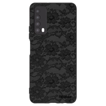 Picasee silikonowe czarne etui na Huawei P Smart 2021 - Dark Elegance