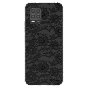Picasee silikonowe przeźroczyste etui na Xiaomi Mi 10 Lite - Dark Elegance