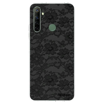 Picasee silikonowe przeźroczyste etui na Realme 6i - Dark Elegance