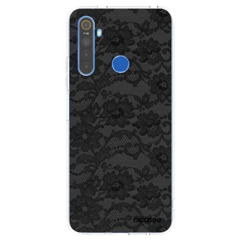 Picasee silikonowe przeźroczyste etui na Realme 5 - Dark Elegance