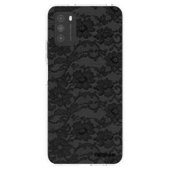 Picasee silikonowe przeźroczyste etui na Xiaomi Poco M3 - Dark Elegance