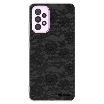 Picasee silikonowe przeźroczyste etui na Samsung Galaxy A32 5G A326B - Dark Elegance