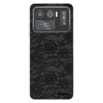 Picasee silikonowe przeźroczyste etui na Xiaomi Mi 11 Ultra - Dark Elegance