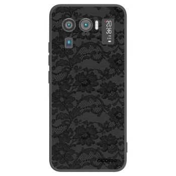 Picasee silikonowe czarne etui na Xiaomi Mi 11 Ultra - Dark Elegance