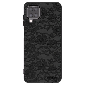 Picasee silikonowe czarne etui na Samsung Galaxy M12 M127F - Dark Elegance