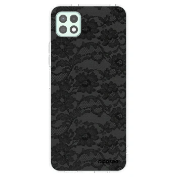 Picasee silikonowe przeźroczyste etui na Samsung Galaxy A22 A226B 5G - Dark Elegance