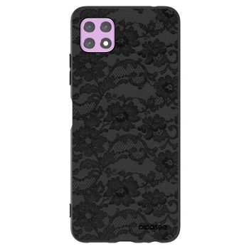 Picasee silikonowe czarne etui na Samsung Galaxy A22 A226B 5G - Dark Elegance