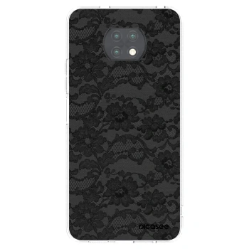 Picasee silikonowe przeźroczyste etui na Xiaomi Redmi Note 9T - Dark Elegance