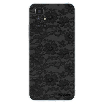 Picasee silikonowe przeźroczyste etui na Xiaomi Redmi 10 - Dark Elegance