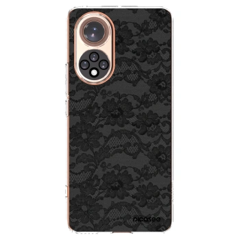 Picasee silikonowe przeźroczyste etui na Honor 50 5G - Dark Elegance