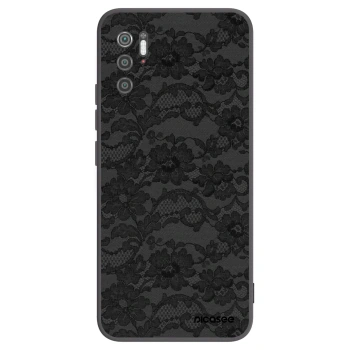 Picasee silikonowe czarne etui na Xiaomi Poco M3 Pro 5G - Dark Elegance