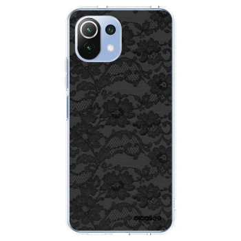 Picasee silikonowe przeźroczyste etui na Xiaomi 11 Lite 5G NE - Dark Elegance