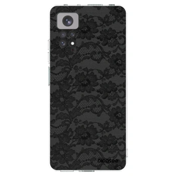 Picasee silikonowe przeźroczyste etui na Xiaomi Redmi Note 11 - Dark Elegance