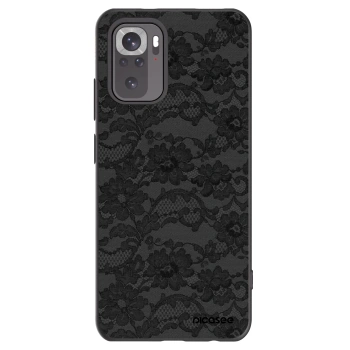 Picasee silikonowe czarne etui na Xiaomi Redmi Note 11S 4G - Dark Elegance
