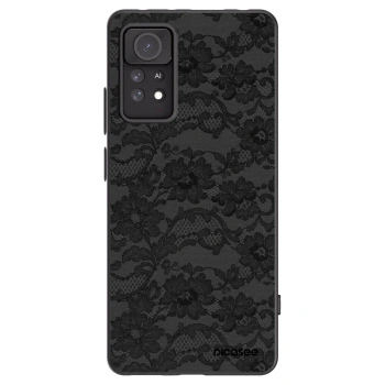 Picasee silikonowe czarne etui na Xiaomi Redmi Note 11 Pro - Dark Elegance