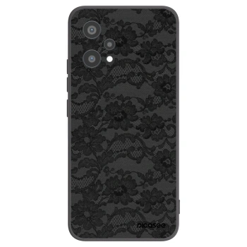 Picasee silikonowe czarne etui na Realme 9 Pro 5G - Dark Elegance