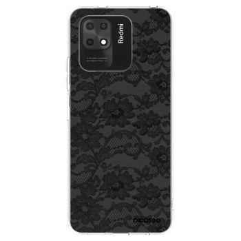 Picasee silikonowe przeźroczyste etui na Xiaomi Redmi 10C - Dark Elegance