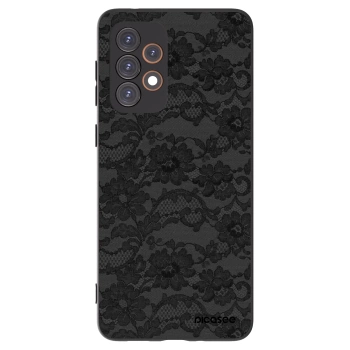 Picasee silikonowe czarne etui na Samsung Galaxy A33 5G A336 - Dark Elegance