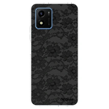 Picasee silikonowe przeźroczyste etui na Vivo Y01 - Dark Elegance