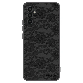 Picasee silikonowe czarne etui na Samsung Galaxy M13 M135F - Dark Elegance