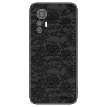 Picasee silikonowe czarne etui na Xiaomi 12 Lite - Dark Elegance