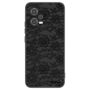 Picasee silikonowe czarne etui na Xiaomi Poco X5 - Dark Elegance