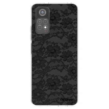 Picasee silikonowe przeźroczyste etui na Xiaomi Redmi Note 11S 5G - Dark Elegance