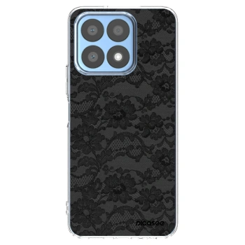 Picasee silikonowe przeźroczyste etui na Honor X8a - Dark Elegance