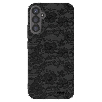 Picasee silikonowe przeźroczyste etui na Samsung Galaxy A34 5G A346B - Dark Elegance