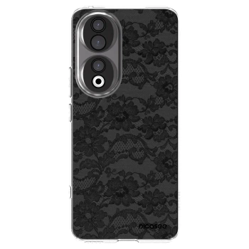 Picasee silikonowe przeźroczyste etui na Honor 90 5G - Dark Elegance