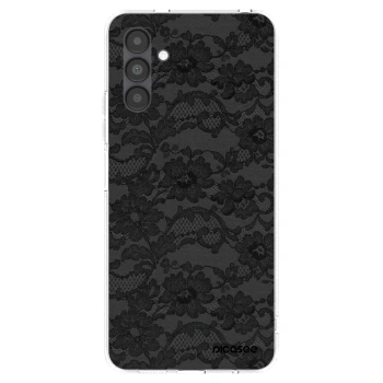 Picasee silikonowe przeźroczyste etui na Samsung Galaxy A04s A047F - Dark Elegance