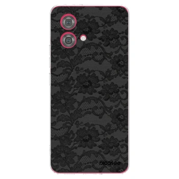 Picasee silikonowe przeźroczyste etui na Motorola Moto G84 5G - Dark Elegance