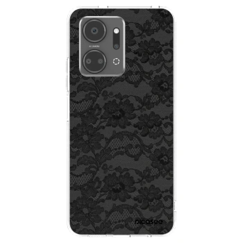 Picasee silikonowe przeźroczyste etui na Honor X7a - Dark Elegance