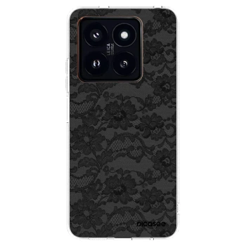Picasee silikonowe przeźroczyste etui na Xiaomi 14 Pro - Dark Elegance