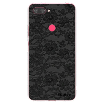 Picasee silikonowe przeźroczyste etui na Xiaomi Mi 8 Lite - Dark Elegance