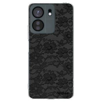 Picasee silikonowe przeźroczyste etui na Xiaomi Redmi 13C 4G - Dark Elegance