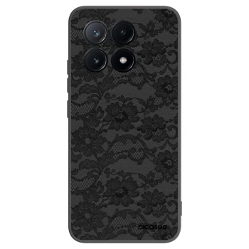 Picasee silikonowe czarne etui na Xiaomi Poco X6 Pro - Dark Elegance