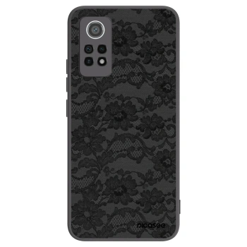 Picasee silikonowe czarne etui na Xiaomi Redmi Note 12 Pro 4G - Dark Elegance
