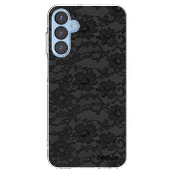 Picasee silikonowe przeźroczyste etui na Samsung Galaxy A15 A156B 5G - Dark Elegance