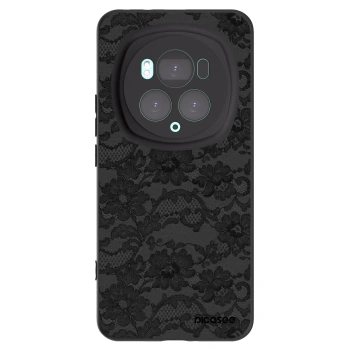 Picasee silikonowe czarne etui na Honor Magic6 Pro - Dark Elegance