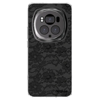 Picasee silikonowe przeźroczyste etui na Honor Magic6 Pro - Dark Elegance