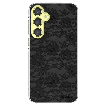 Picasee silikonowe przeźroczyste etui na Samsung Galaxy A35 5G A356B - Dark Elegance