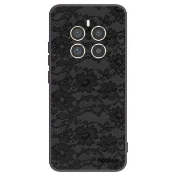 Picasee silikonowe czarne etui na Realme 12 Pro 5G - Dark Elegance