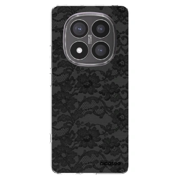 Picasee silikonowe przeźroczyste etui na Xiaomi Redmi Note 14 Pro+ 5G - Dark Elegance