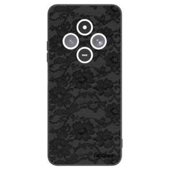 Picasee silikonowe czarne etui na Xiaomi Redmi 14C - Dark Elegance