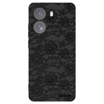 Picasee silikonowe czarne etui na Xiaomi Poco X7 - Dark Elegance