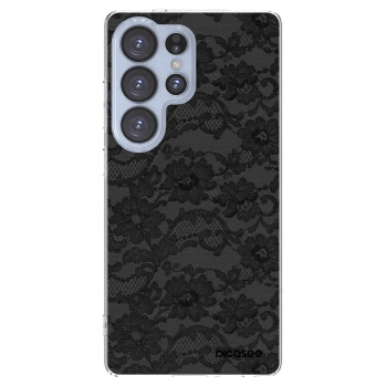 Picasee silikonowe przeźroczyste etui na Samsung Galaxy S25 Ultra 5G - Dark Elegance