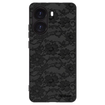 Picasee silikonowe czarne etui na Xiaomi Poco X7 Pro 5G - Dark Elegance
