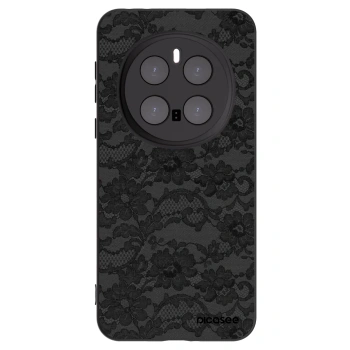 Picasee silikonowe czarne etui na Honor Magic7 Pro 5G - Dark Elegance