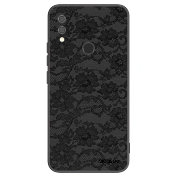 Picasee silikonowe czarne etui na Xiaomi Redmi Note 7 - Dark Elegance